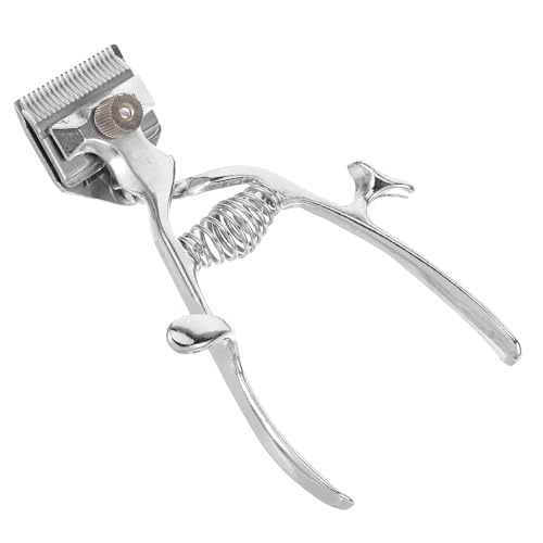 MAGICLULU Manual Hair Clippers Old Fashioned Non Electric Hair Trimmer Stainless Steel Quiet Lightweight Cutter for Home Use Men Kids