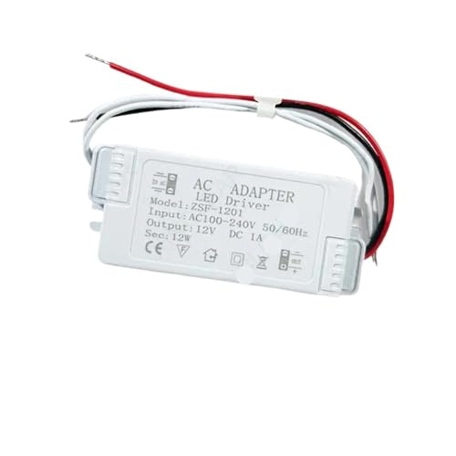 Transformateur d'éclairage LED 12W DC 12V 1000mA de remplacement