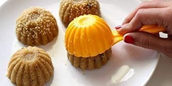 SPARSHMART Kitchen Mould Set | Perfect Half-Moon, Triangle, and Round Shape Snack Maker 4