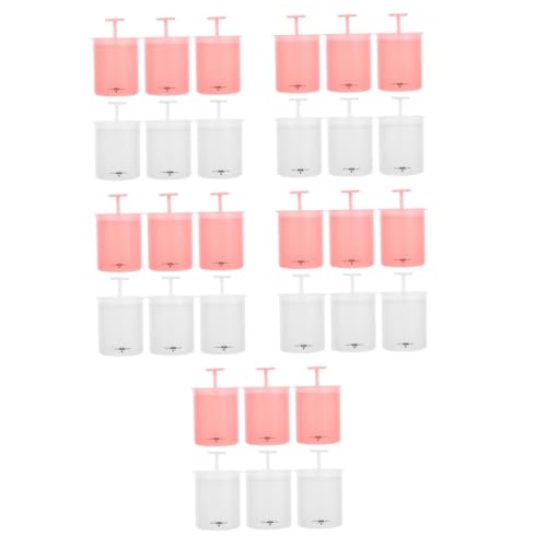 Didiseaon 5 Juegos Espuma Limpiadora Facial Bubble Machine Soap Dispenser Rellenar Taza De Espuma Gel Leche Desmaquillante Facial Fabricante De Espumas Faciales Espuma Facial 6 Piezas * 5
