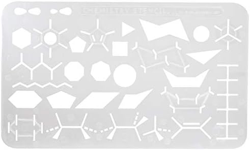 Easyshapes: Organic Chemistry Stencil Drawing & Drafting Template.