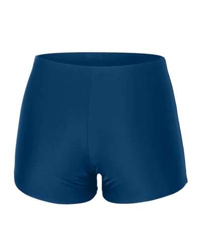 Image of Yonique Womens Swim Shorts Solid Tankini Bottoms Swimsuit Bottoms(Available in Plus)