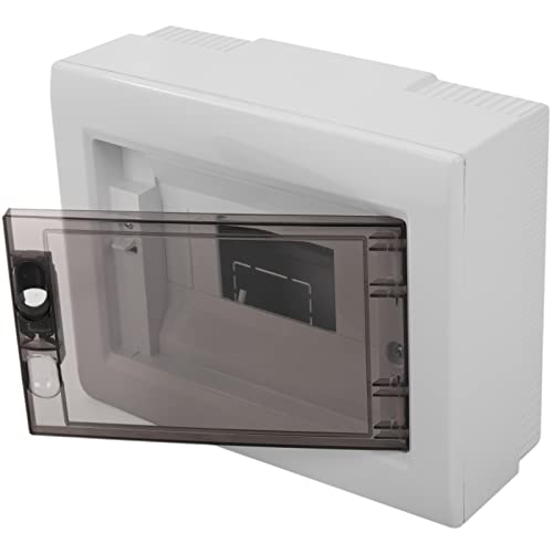 CableMarkt - Cuadro de distribución eléctrica de 8 módulos de Superficie