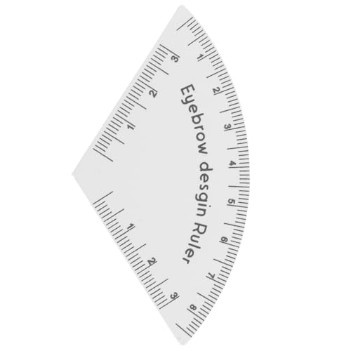 ARTSEWPLY Gabarit de Dessin pour Sourcils Réutilisable en Plastique Outil de Mesure Précis pour Maquillage des Sourcils Compact Retouches Rapides et Voyage