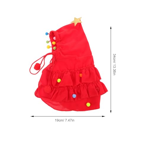 Disfraz Luxshiny Capa Elfo para Perros Pequeños y Gatos miniatura 2