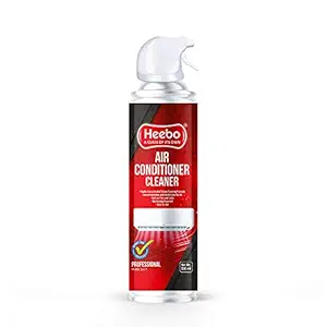 Heebo Air Conditioning Cleaner & Disinfectant 500 ml - Pack 1 | Ac Duct Cleaner Spray | Decontaminates and Deodorizes The Ac | Split Ac Coil Cleaner | Ac Vent Cleaner | Ac Cleaner Spray | Foam Based