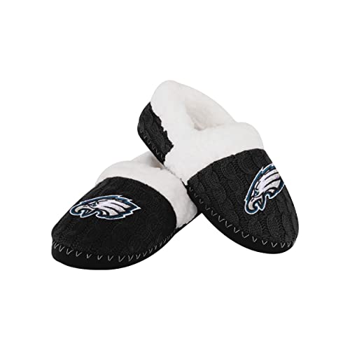 Image of FOCO Womens NFL Team Color Moccasin Slippers