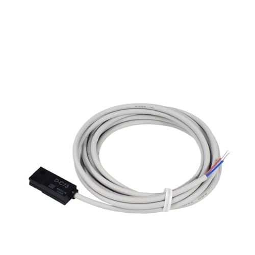 Sensor de interruptor de láminas D-A93 para cilindro neumático con cable magnético de dos metros