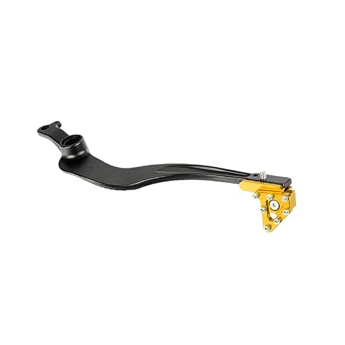 Cwdqynlg Yellow 1Set Kick Start Crank Motorcycle Shifter Shift Pedal Rear Foot Brake Lever Stick For Crf250r Crf450r Crf450rx Crf250rx