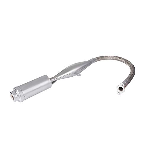 Viper Flexible Muffler Pipe For 50cc 80cc Bike Gas Engine Motor Parts Black