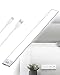 Luce Sottopensile Cucina LED Ricaricabile con Sensore, 40cm 72LED Dimmerabile Luce Armadio Senza Fili Barra LED USB a Batteria con Interruttore Lampada Notturne Interni Illuminazione Scale Corridoio