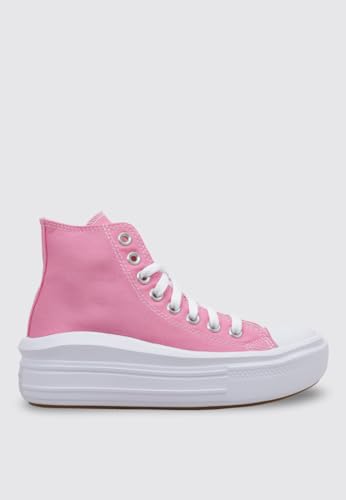 Converse Chuck Taylor All Star Move baskets plateforme blanches pour femme moderne - 2