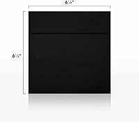 Vista 13 de LUXPaper Sobres de invitación cuadrados Despegar y prensar 8 x 8 pulgadas Natural Texto de 70 libras 50