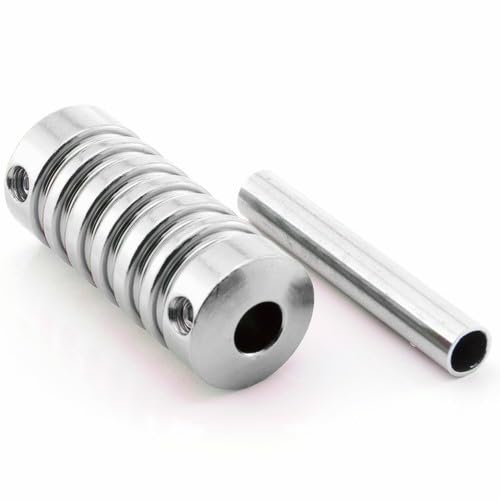 Shield plus Tattoo Grip Aluminum Handle – Compatible with Standard Tattoo Machines Gun Part Handle Tube Tip Grips Body Art Accessory (Silver)