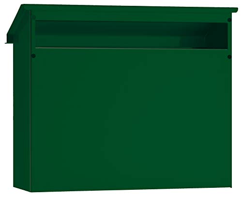 Arregui V4073 Buzón Recogecartas Maxi de Acero, tamaño M (DIN A4), Verde