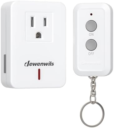 DEWENWILS Indoor Remote Control Outlet, Wireless On Off Power Switch