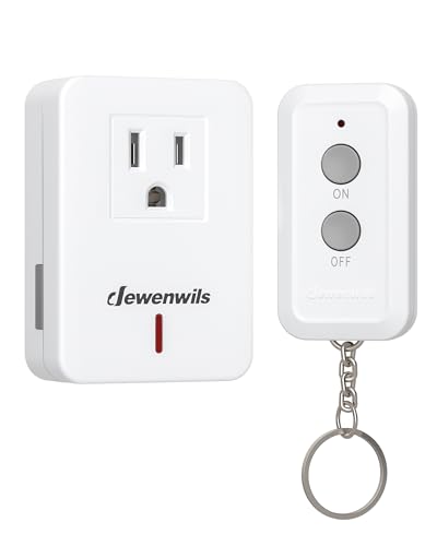 DEWENWILS Indoor Remote Control Outlet Wireless On Off Power Switch