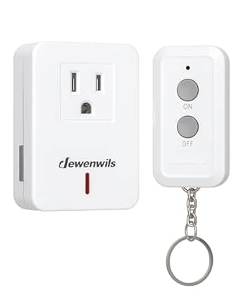 DEWENWILS Indoor Remote Control Outlet, Wireless On Off Power Switch