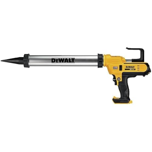 DEWALT 20V MAX* Cordless Caulking Gun, Sausage Pack, 300-600ml, Tool Only (DCE580B)