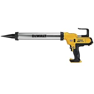 DEWALT 20V MAX* Cordless Caulking Gun, Sausage Pack, 300-600ml, Tool Only (DCE580B)