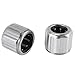 Srutueo 10Pcs Needle Bearing HF081412 Outer Ring Octagon One-Way Needle Roller Bearing 8X14X12mm for Manufacturing Industry, Silver