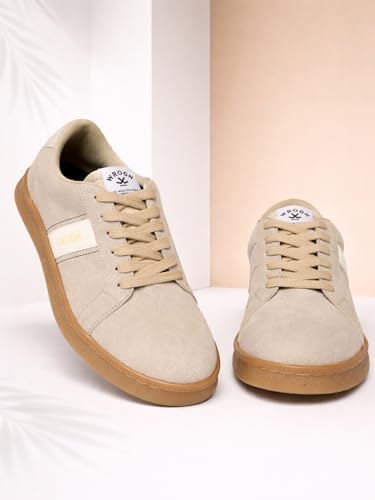 Image of WROGN Men's Sky Blue Casual Sneakers