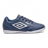Chuteira Futsal Umbro Class Footballer Jr, Marinho/Cinza, 30