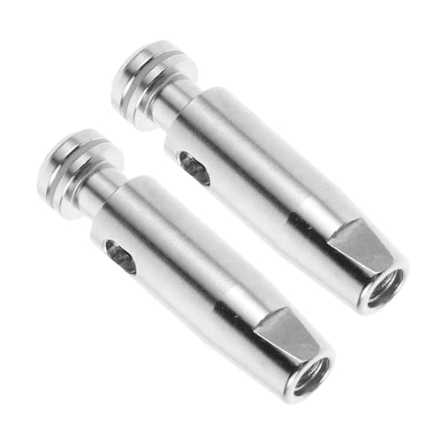 SAFIGLE 2個重剣用ステンレス製エペ剣先交換パーツ 耐久性重視のフェンシング練習用剣先 トレーニングと競技対応の高精交換部品