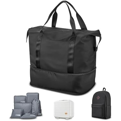 Melalenia Weekender Bags for Women,Travel Duffel Bag,Carry on Bag,Large Expandable Travel Tote Bag,Sports Tote Gym Bag,travel backpack,Small Luggage Suitcase Cover