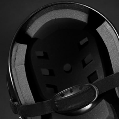 Casque de protection faciale baseball structure solide ABS mousse - 3
