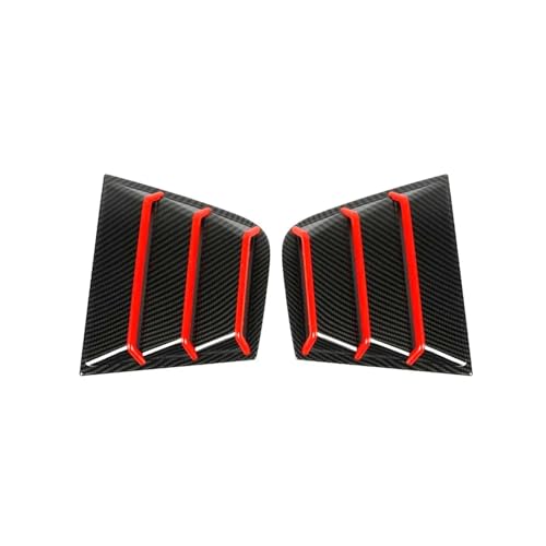 Persiana trasera Dodge Charger 2011-2021 de plastico ABS negro