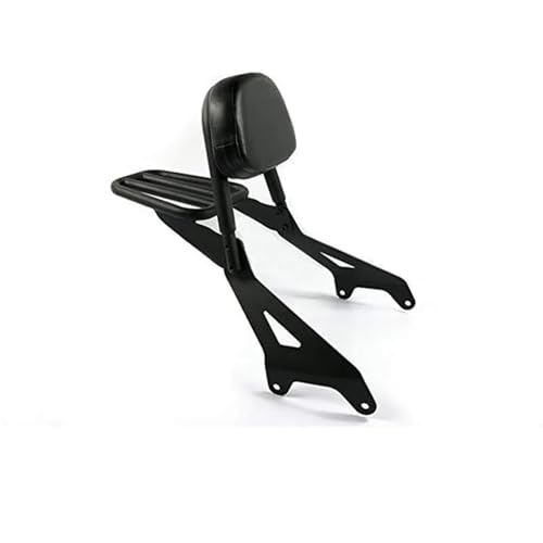 Sissy bar de dossier amovible et porte-bagages de moto pour sécuriser vos longs trajets en Bolt