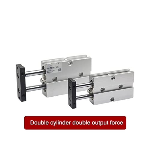 Vérin pneumatique TN25X175S double effet double tige 25 mm - 4