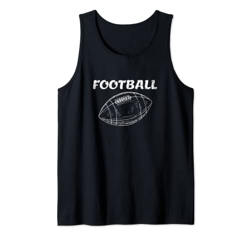 Cool Football Sports Ball Game Deportivo Fans Hombres Mujeres Camiseta sin Mangas