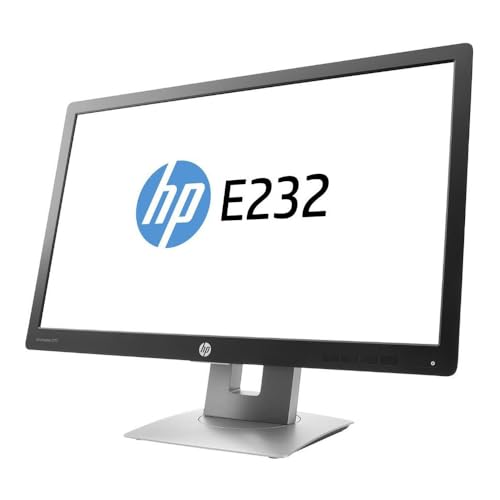 Display LCD EliteDisplay 23 E232 1920 x 1080 1000:1 250 DisplayPort Hub AG ricondizionato argento nero usb