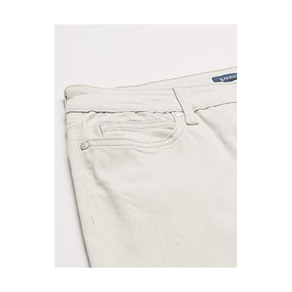 Gloria-Vanderbilt-Womens-Mandie-Signature-Fit-High-Rise-Straight-Leg-Jean Bandolino Women's Mandie Signature Fit High Rise Straight Leg Jeans, Creamstone, 14 Petite US