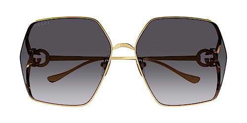 Gucci GG1322SA Gold/Grey Shaded 64/16/135 women Sunglasses3