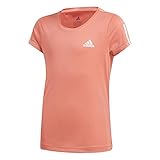 Halsband adidas Mädchen Equipment T-Shirt, Seflre/White, 140