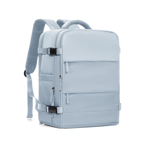 SZLX Mochila al Vacio Ryanair 40x30x20 con Bomba Equipaje de Mano 40x30x20 Ryanair Vueling Wizzair, Mochila De Viaje Tamaño Cabina Impermeable Maleta De Vacío Hombres