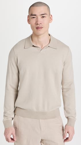 Vince Men's Birdseye Johnny Collar Polo2