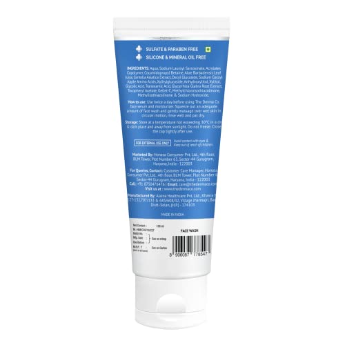 The Derma Co 2% Cica-Glow Daily Face Wash with Tranexamic Acid & Licorice Extract for Glowing Skin | Makes Skin Glow | Evens Skin Tone | For All Skin Types | 100ml