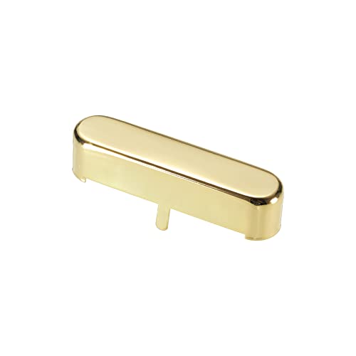 PATIKIL Guitar Neck Pickup Cover TL Style Metal Neck Pickup Cover for Electric Guitar Golden, 65*14.5*15.2mm - Image 3