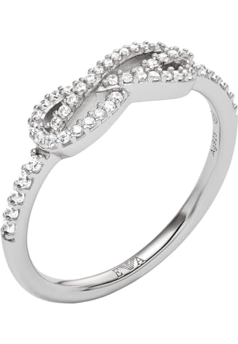 Bague Emporio Armani argent 925 focale centrale femme EG3599040
