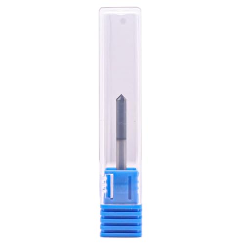 Image of 5Pcs 1 /8 inch 4 Flute 90 Solid Carbide Chamfer End Mills - AlTiN Coated | Single End, 90 Chamfer Angle End Mill, 1 /8 inch Cutting Diameter, 1 /8 inch Shank Diameter, 1-1 /2 inch Overall Length