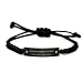 Cool Welding Gifts, Welding Makes Me Happy. You, not so Much, Holiday Black Rope Bracelet for Welding