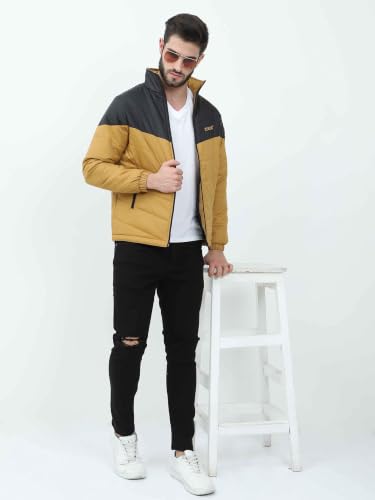 Image of Ryker Regular Fit Polyester Men's Jacket Full Sleeve Zipper Jacket for Men's