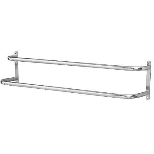 Porta Toalhas Toalheiro Duplo Para Porta Ou Parede 60cm