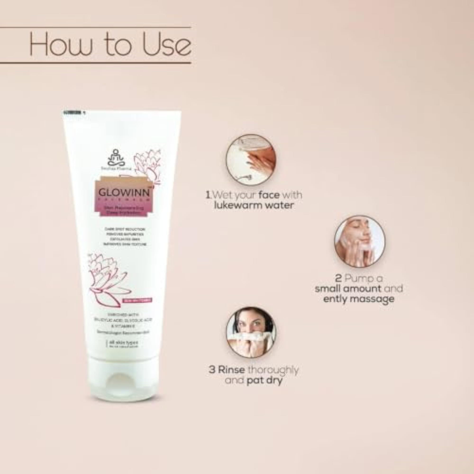 Glowinn Skin Rejuvenating Face Wash