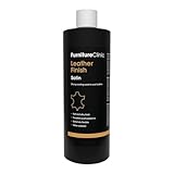 Leather Finish Satin | Seals and Protects Leather | Suitable for Leather Sofas, Car Interiors, Handbags, and More | Flexible Lacquer That Prevents Scratches and Scuffs | Satin Finish (500 ml / 17 oz)