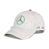 Gorra F1 Mercedes AMG Petronas Adulto Unisex Blanco Talla Única